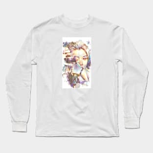 K-Pop Stray Kids Felix Fan Art Long Sleeve T-Shirt